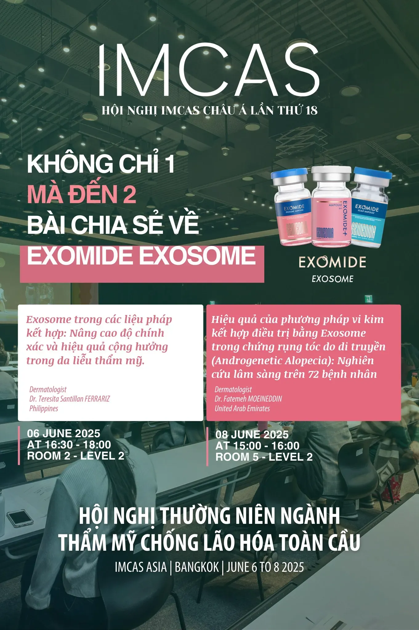 Exomide at IMCAS Asia 2025: Global Insights into Exosome & Stem Cell Innovation in Aesthetic Medicine